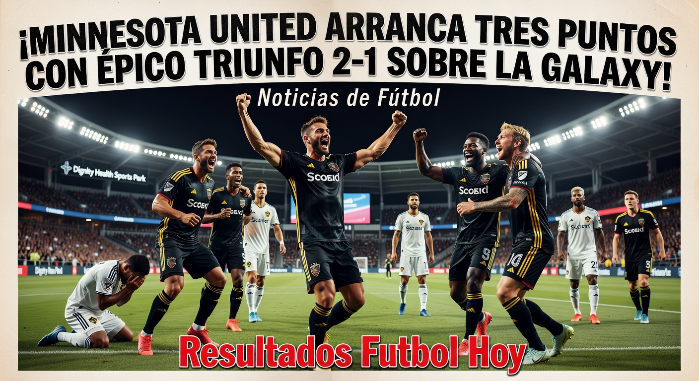 Minnesota United Upset LA Galaxy 2-1