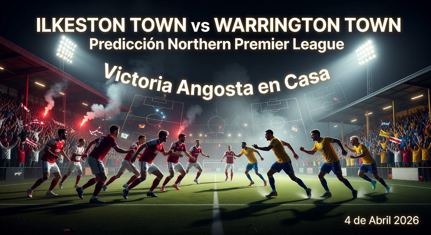 Ilkeston Town vs Warrington Town Pronóstico / Prediction