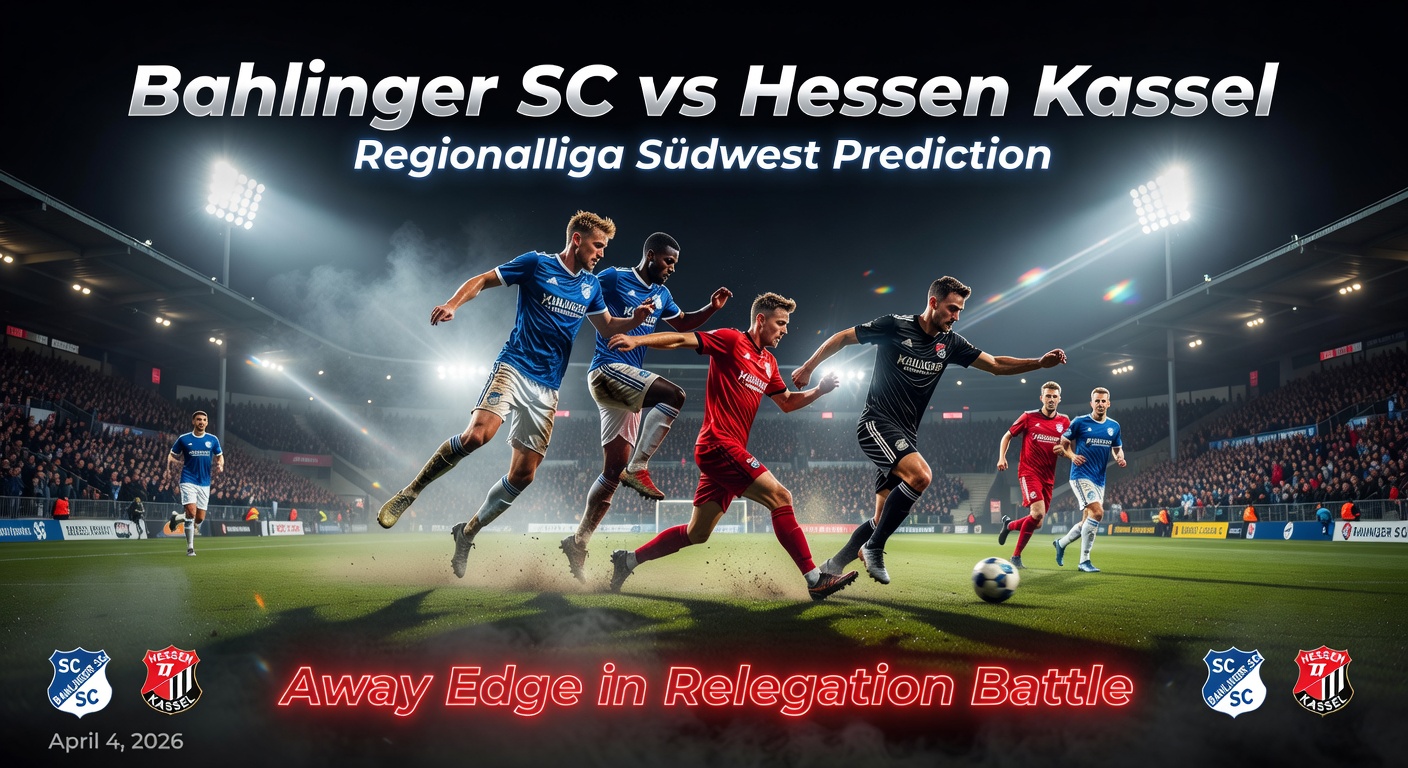 Bahlinger SC vs Hessen Kassel Pronóstico / Prediction
