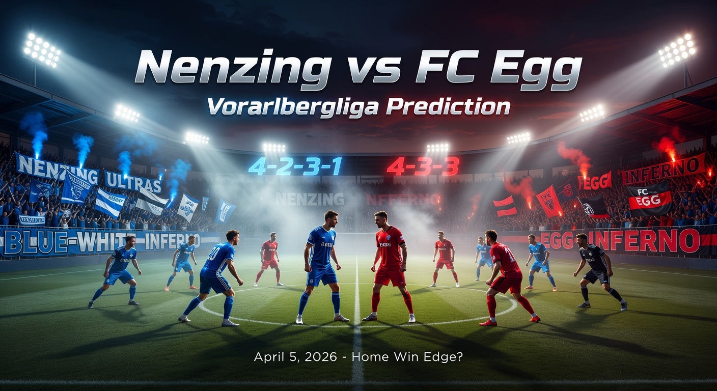 Nenzing vs FC Egg Pronóstico / Prediction