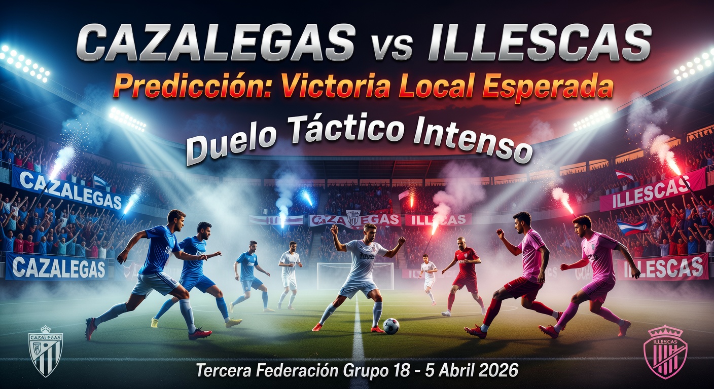 Cazalegas vs Illescas Pronóstico / Prediction