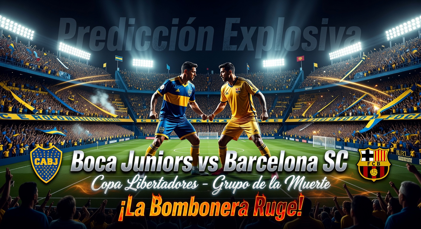 Boca Juniors vs Barcelona SC Pronóstico / Prediction
