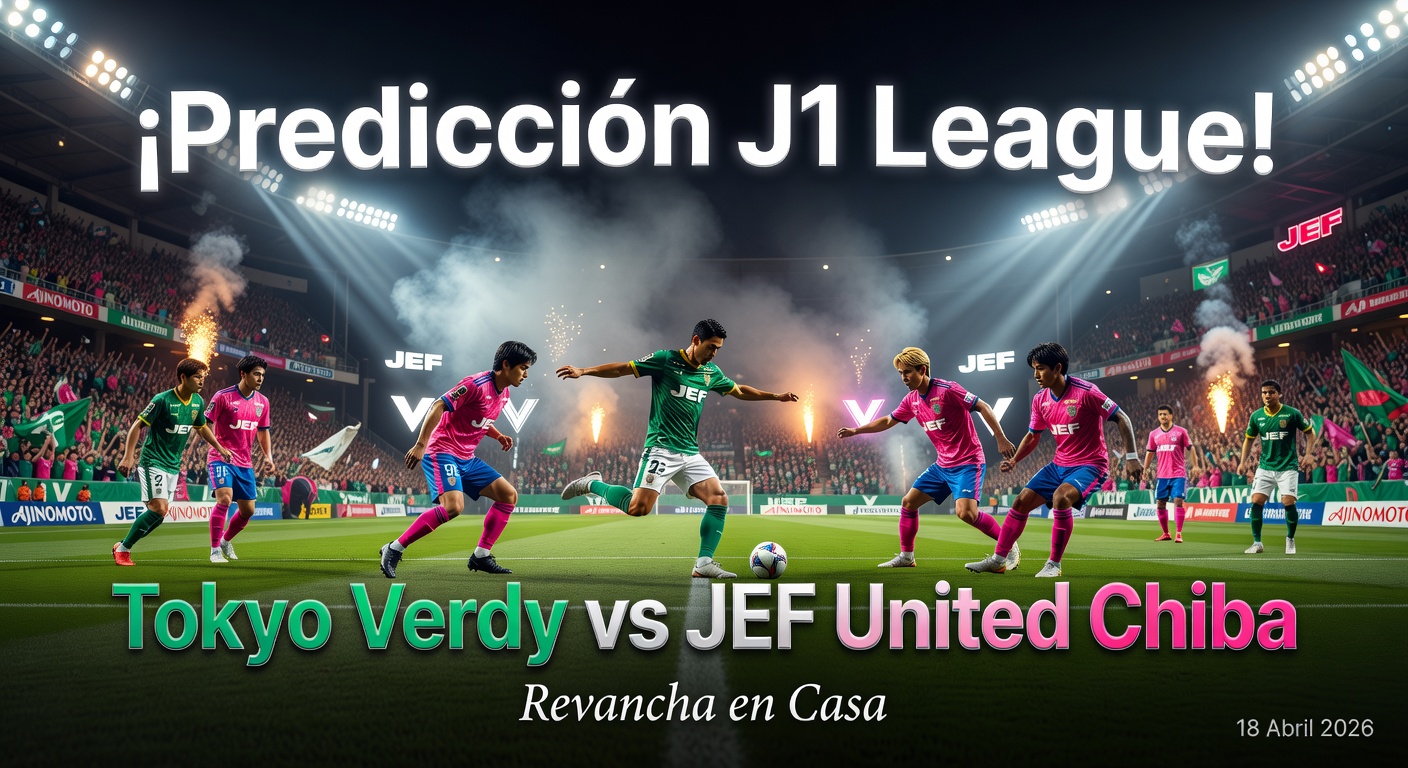 Tokyo Verdy vs JEF United Chiba Pronóstico / Prediction