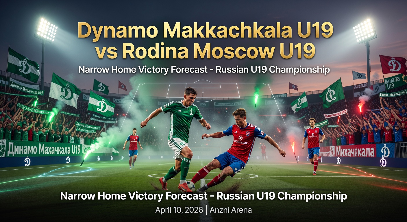 Dynamo Makhachkala U19 vs Rodina Moscow U19 Pronóstico / Prediction