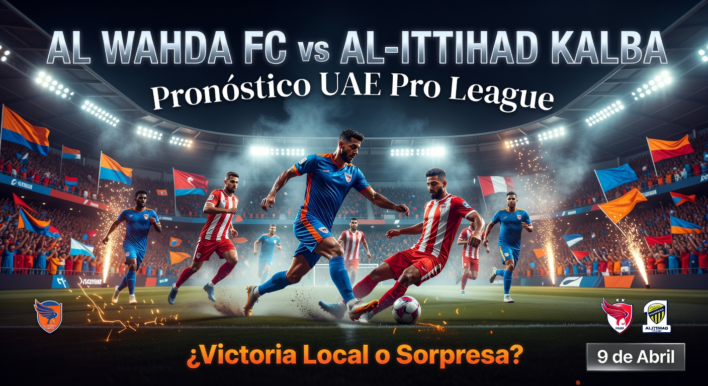 Al Wahda FC vs Al-Ittihad Kalba Pronóstico / Prediction
