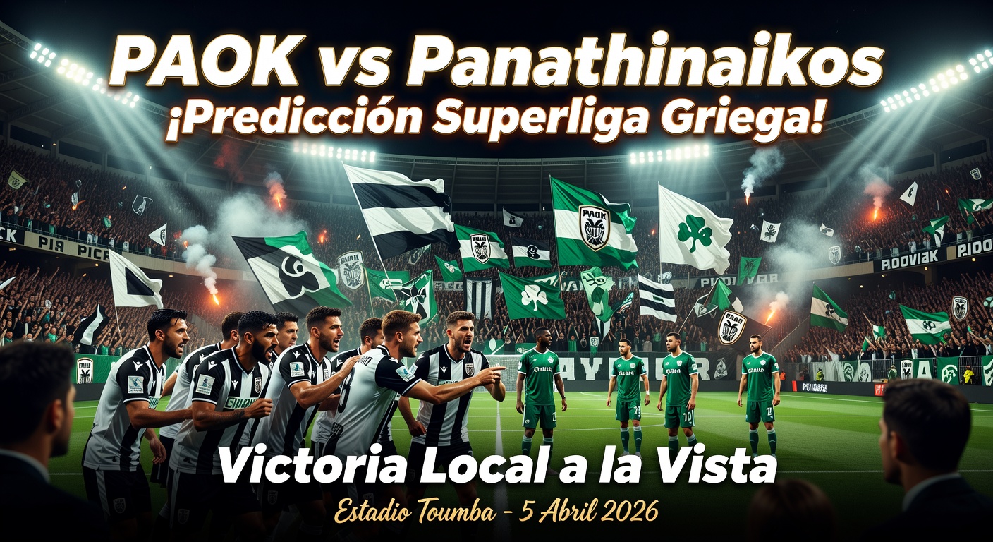 PAOK vs Panathinaikos Pronóstico / Prediction