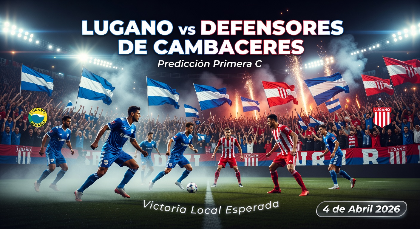 Lugano vs Defensores de Cambaceres Pronóstico / Prediction