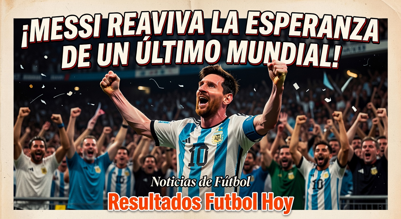 Messi Fuels Belief in One Last World Cup Dance