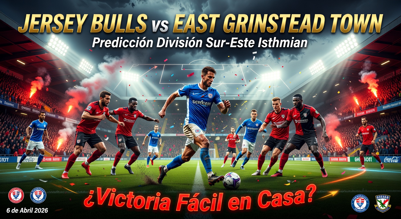 Jersey Bulls vs East Grinstead Town Pronóstico / Prediction