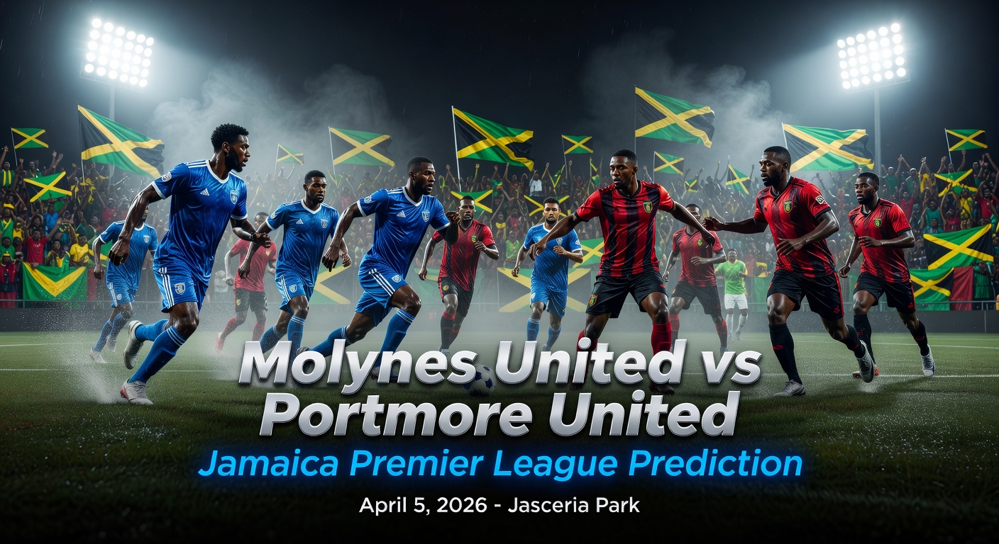 Molynes United vs Portmore United Pronóstico / Prediction