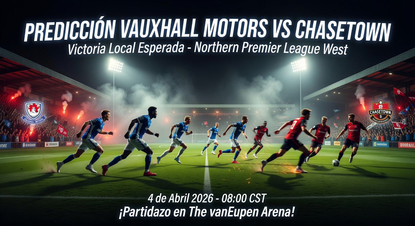 Vauxhall Motors vs Chasetown Pronóstico / Prediction
