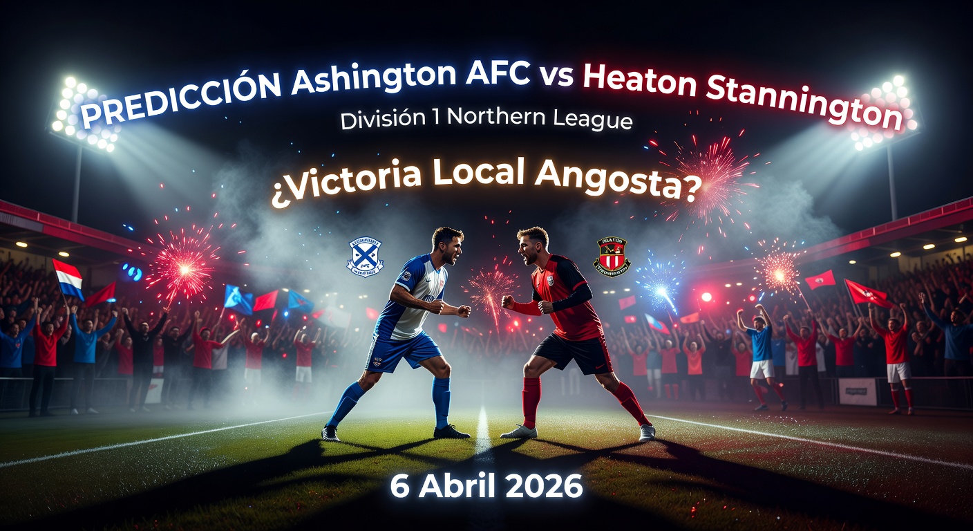 Ashington AFC vs Heaton Stannington Pronóstico / Prediction