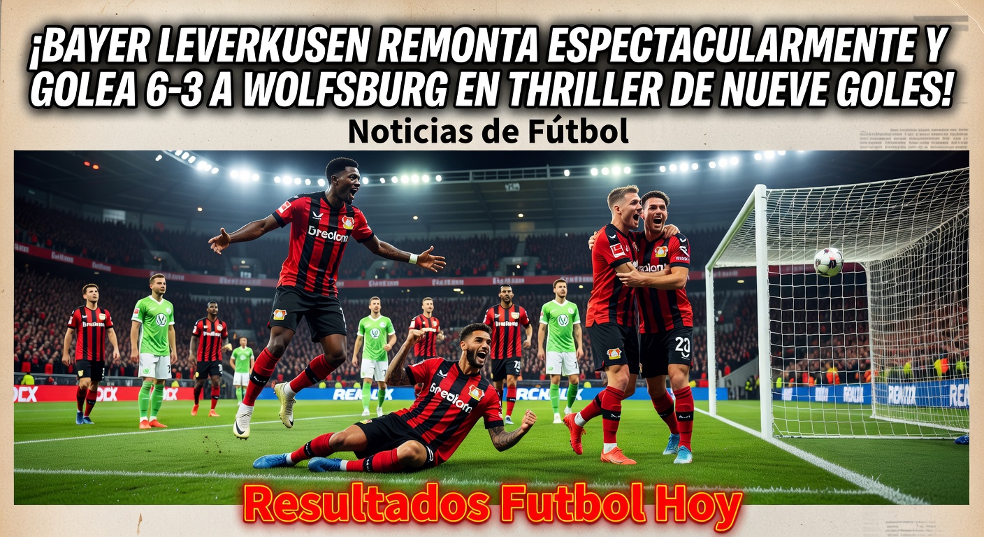 Bayer Leverkusen 6-3 Wolfsburg: High-Scoring Bundesliga Thriller
