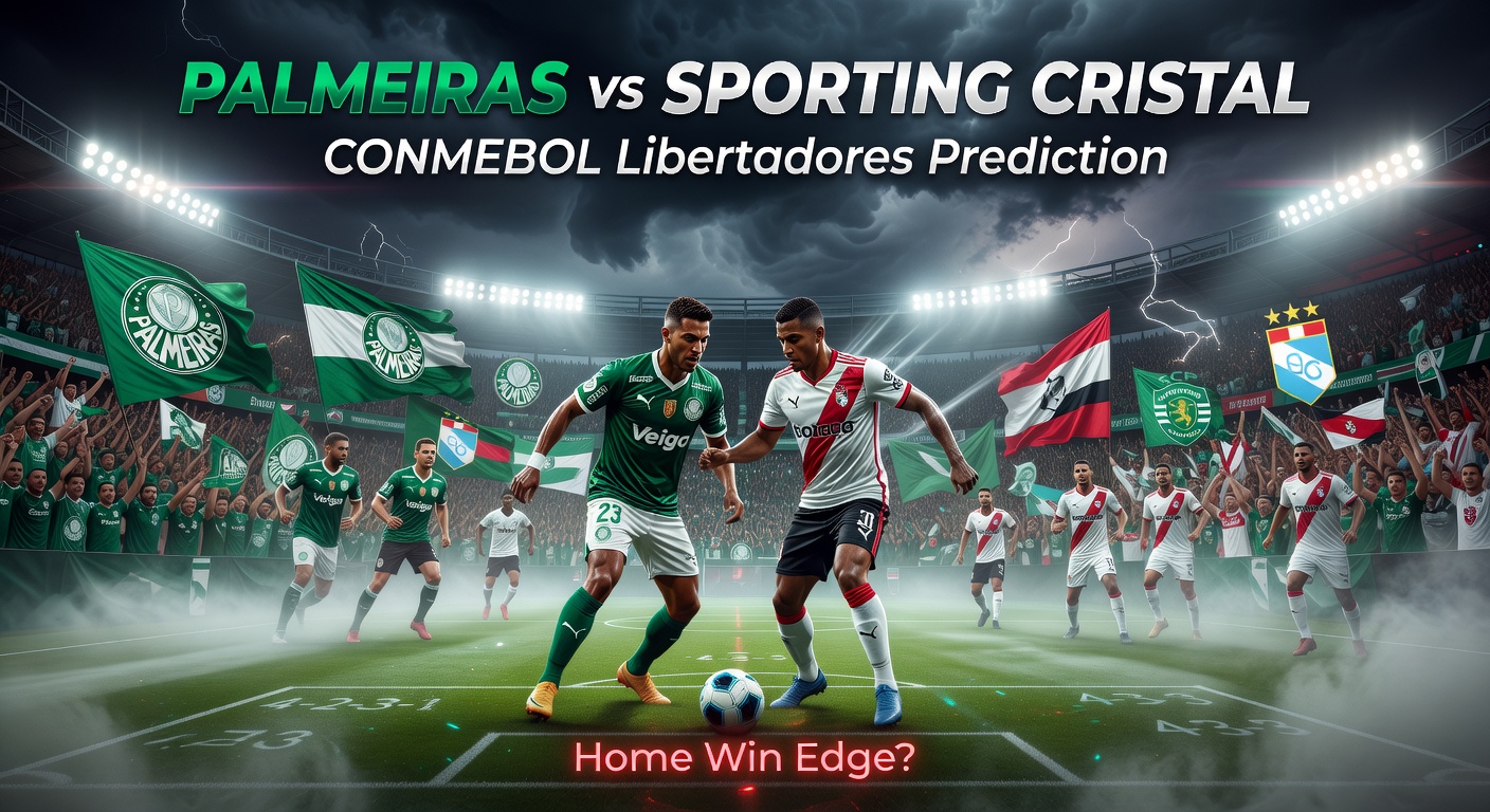 Palmeiras vs Sporting Cristal Pronóstico / Prediction