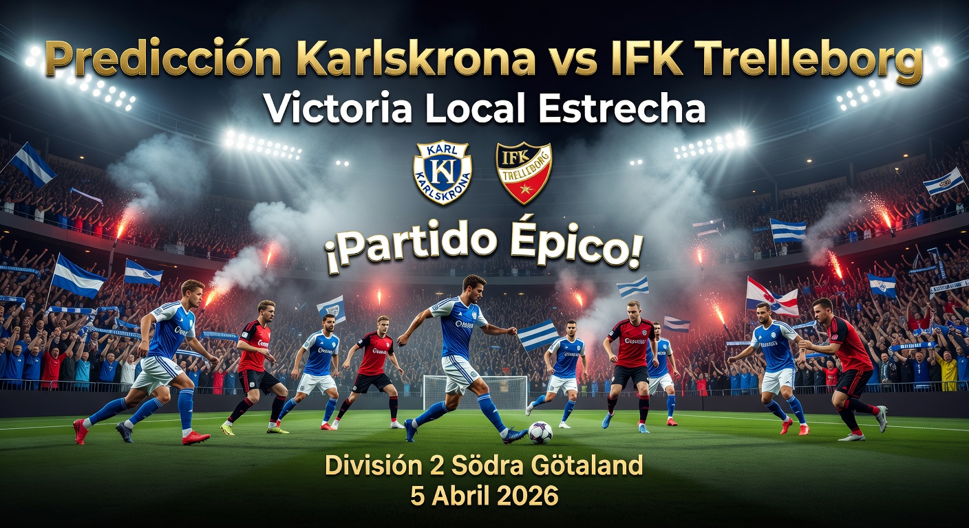 Karlskrona vs IFK Trelleborg Pronóstico / Prediction