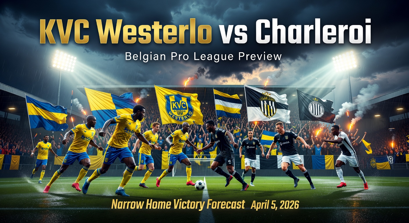 KVC Westerlo vs Charleroi Pronóstico / Prediction