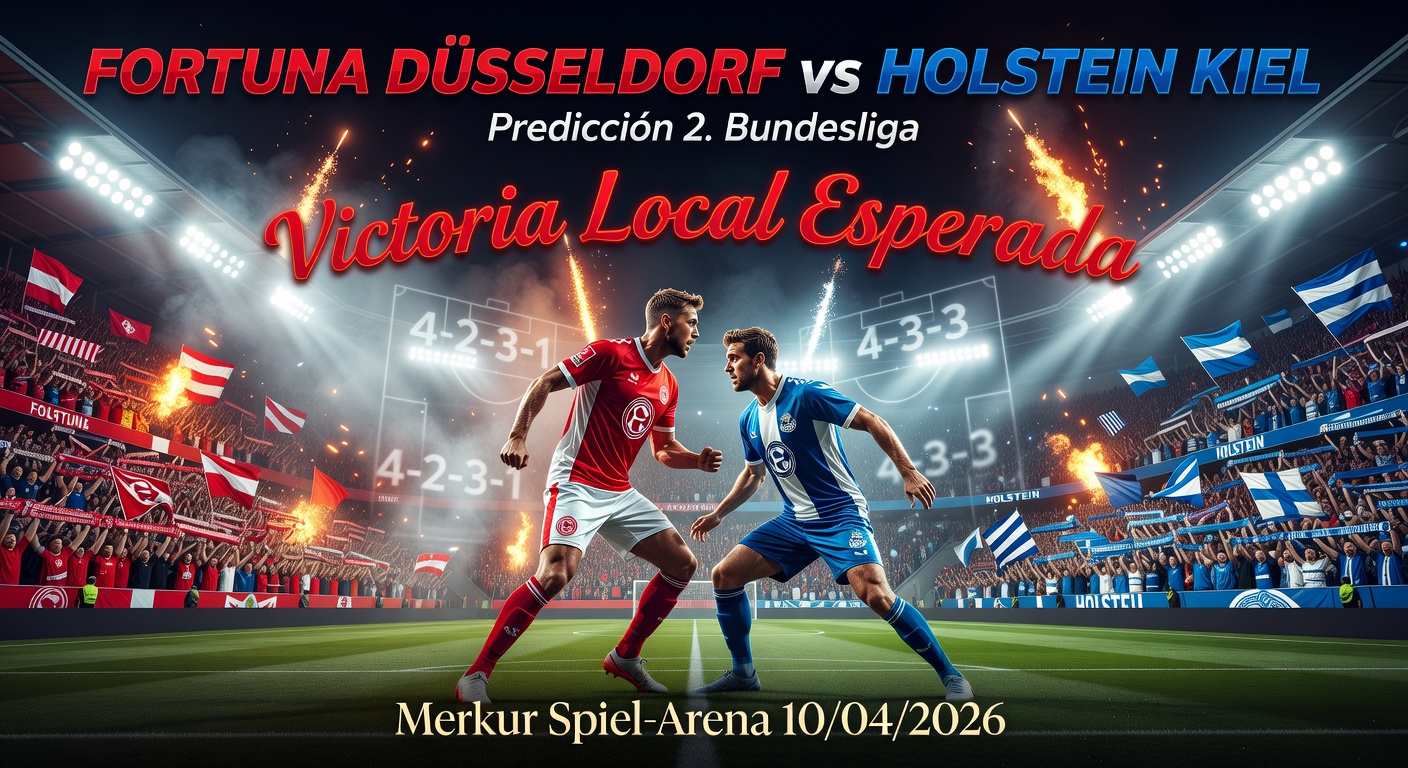 Fortuna Düsseldorf vs Holstein Kiel Pronóstico / Prediction