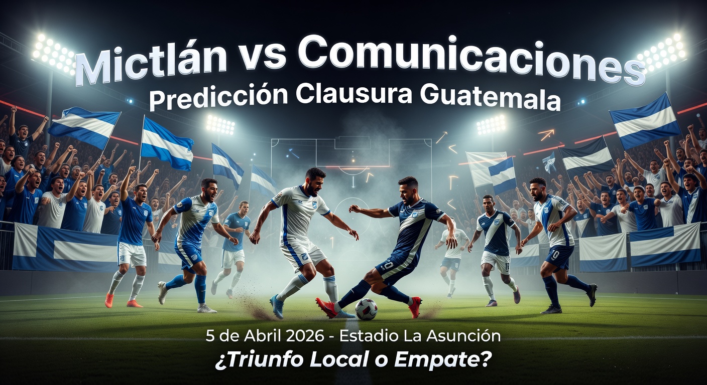 Mictlán vs Comunicaciones Pronóstico / Prediction