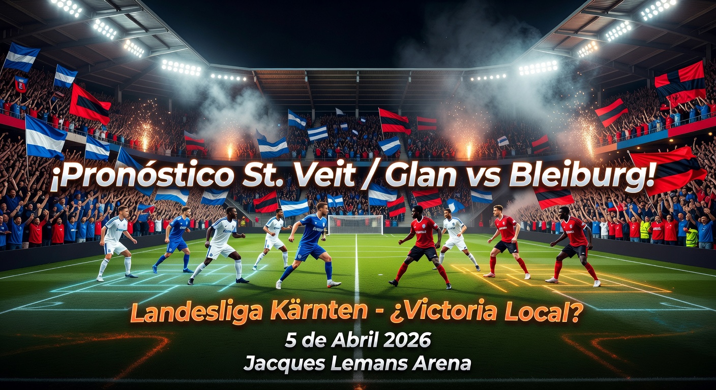 St. Veit / Glan vs Bleiburg Pronóstico / Prediction