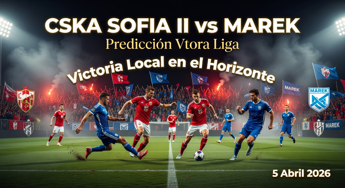 CSKA Sofia II vs Marek Pronóstico / Prediction
