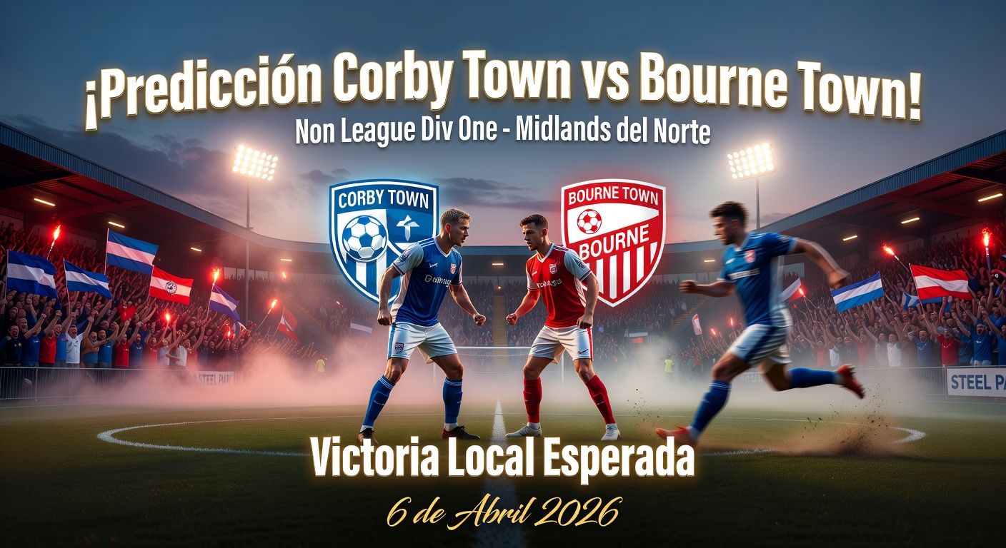 Corby Town vs Bourne Town Pronóstico / Prediction