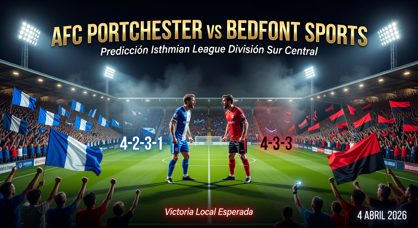 AFC Portchester vs Bedfont Sports Pronóstico / Prediction