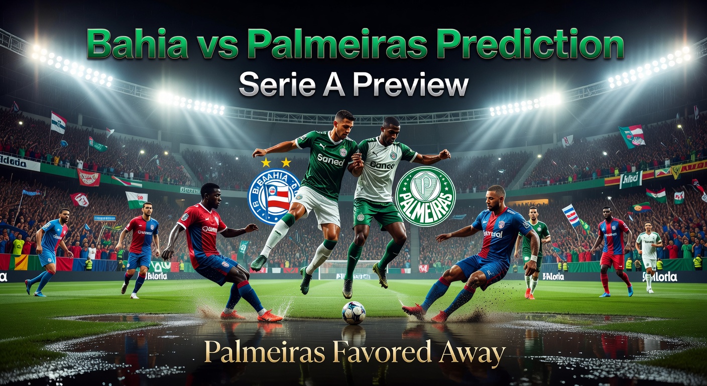Bahia vs Palmeiras Pronóstico / Prediction