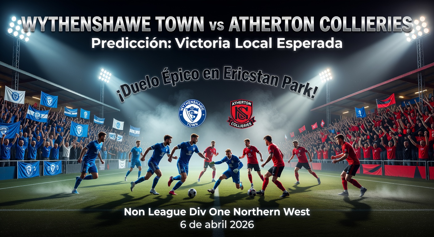 Wythenshawe Town vs Atherton Collieries Pronóstico / Prediction