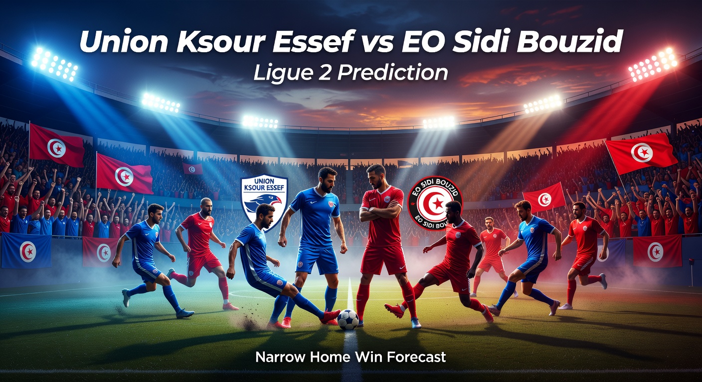 Ksour Essef vs EO Sidi Bouzid Pronóstico / Prediction