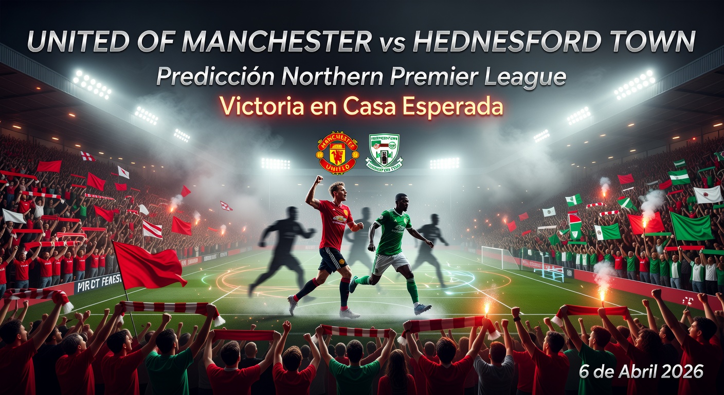 United of Manchester vs Hednesford Town Pronóstico / Prediction