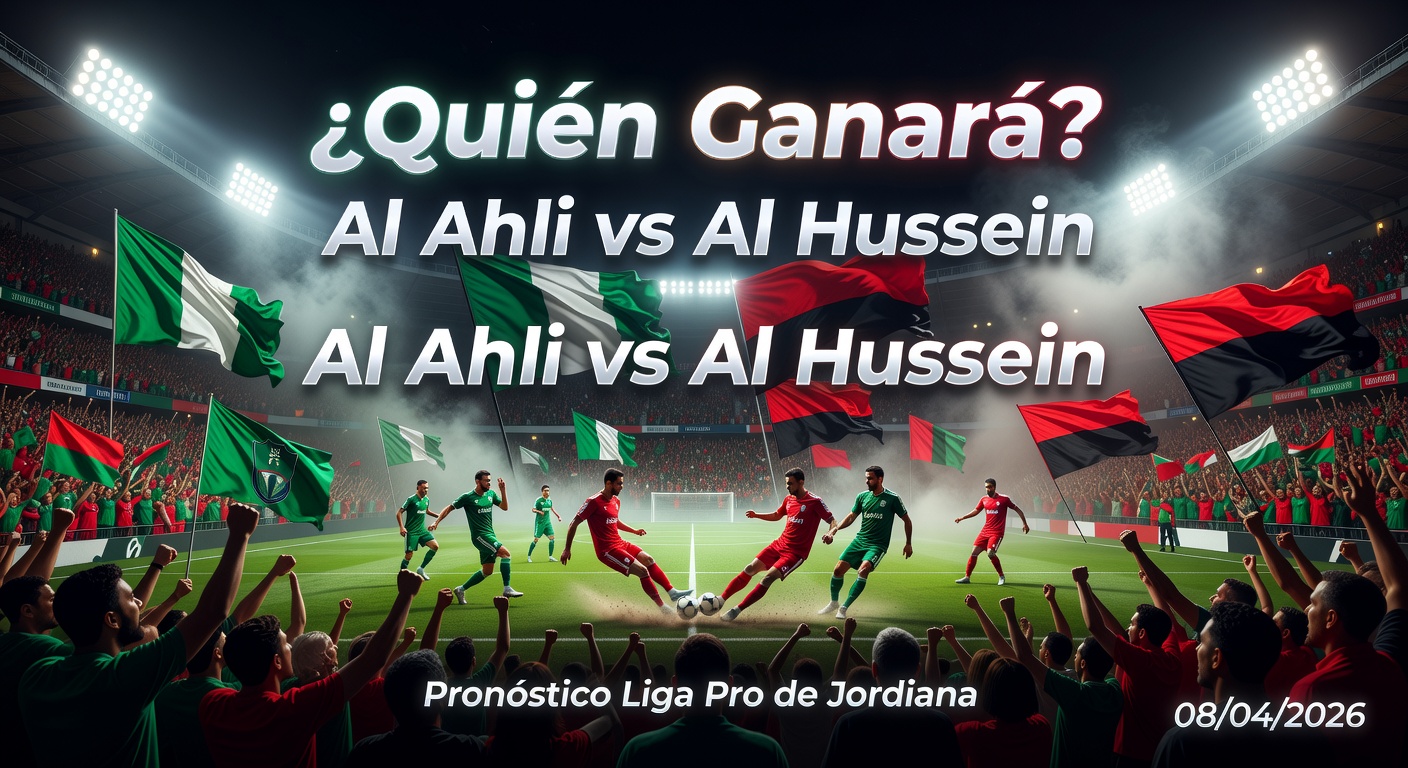 Al Ahli vs Al Hussein Pronóstico / Prediction
