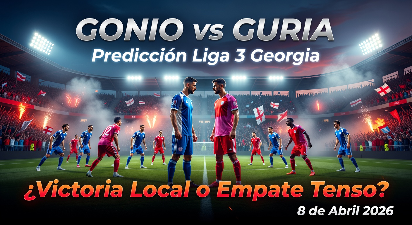 Gonio vs Guria Pronóstico / Prediction