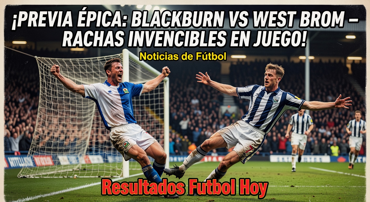 Blackburn vs West Brom in Championship