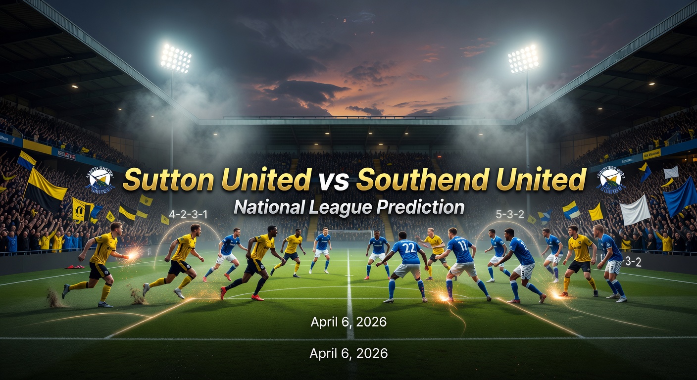 Sutton Utd vs Southend Pronóstico / Prediction