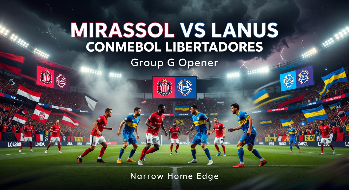 Mirassol vs Lanus Pronóstico / Prediction