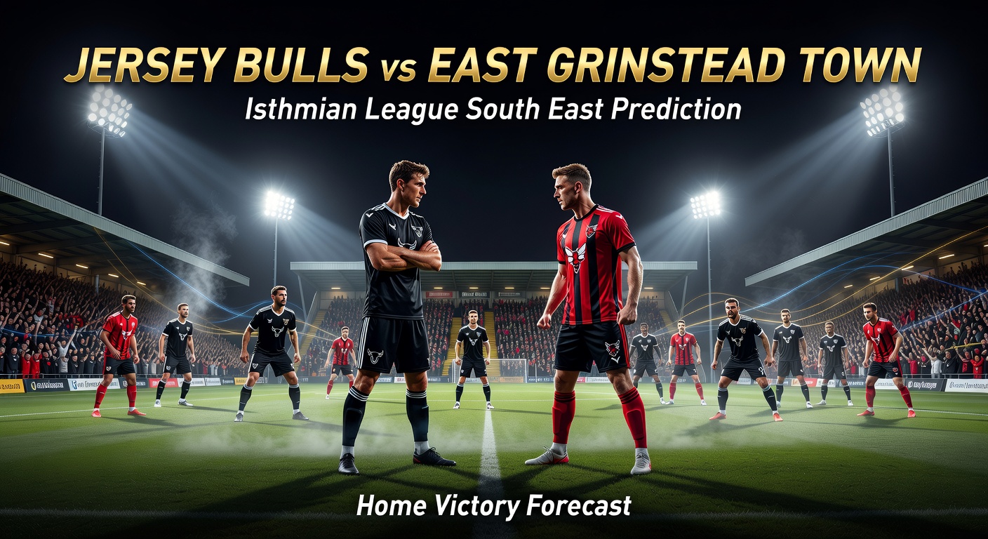 Jersey Bulls vs East Grinstead Town Pronóstico / Prediction