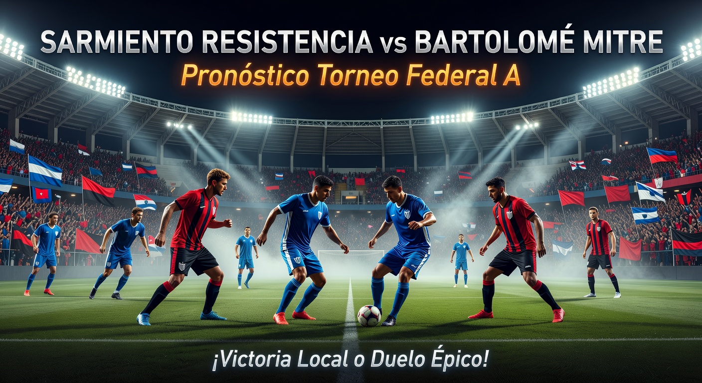 Sarmiento Resistencia vs Bartolomé Mitre Pronóstico / Prediction