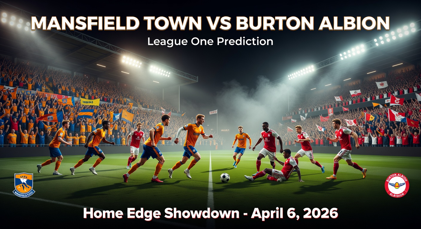 Mansfield Town vs Burton Albion Pronóstico / Prediction