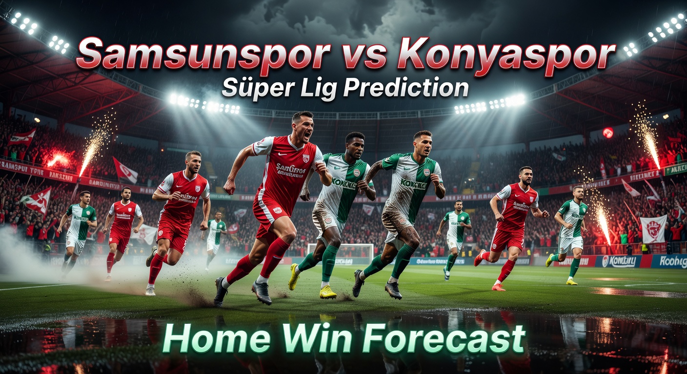 Samsunspor vs Konyaspor Pronóstico / Prediction