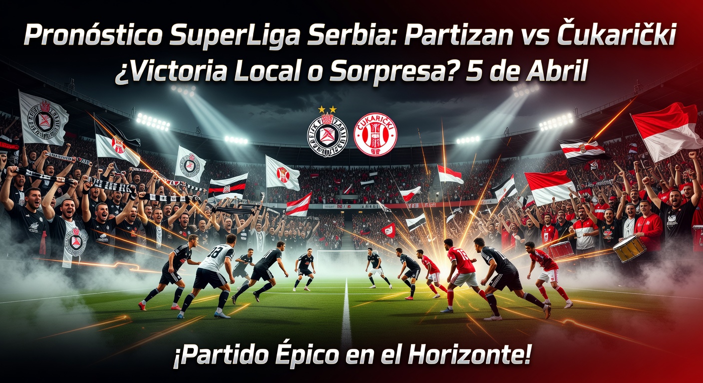 FK Partizan vs Cukaricki Pronóstico / Prediction