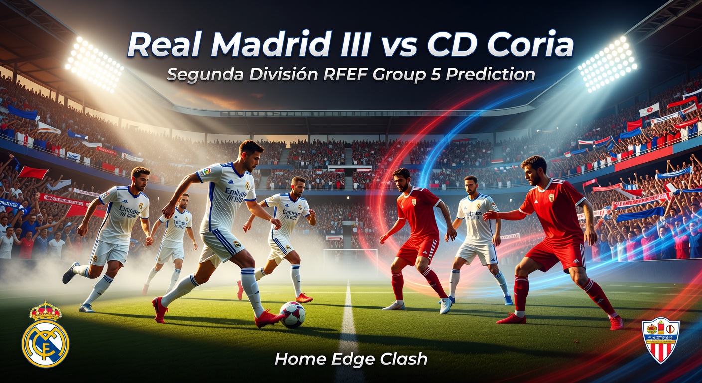 Real Madrid III vs CD Coria Pronóstico / Prediction