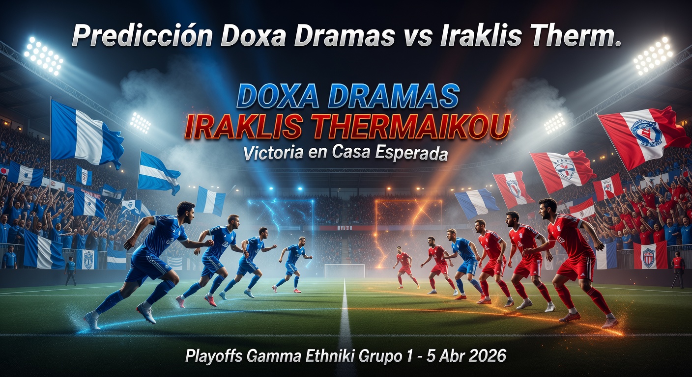 Doxa Dramas vs Iraklis Therm. Pronóstico / Prediction