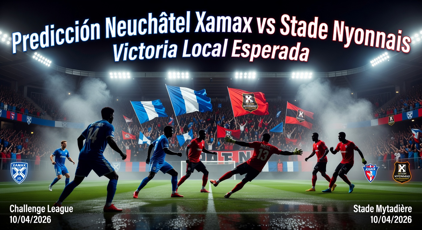Neuchatel Xamax FC vs Stade Nyonnais Pronóstico / Prediction