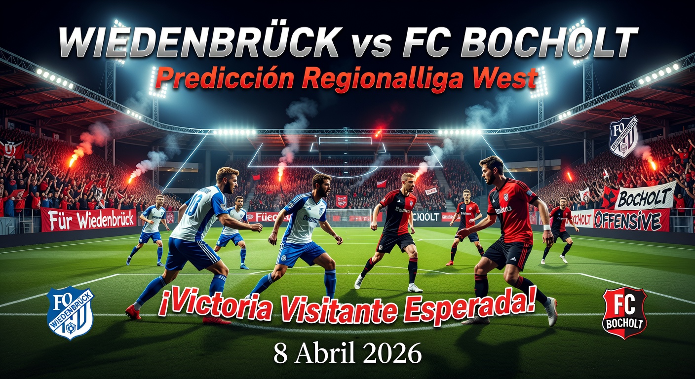 Wiedenbrück vs FC Bocholt Pronóstico / Prediction