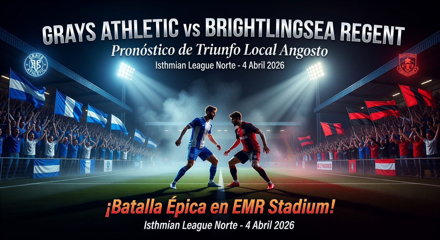 Grays Athletic vs Brightlingsea Regent Pronóstico / Prediction