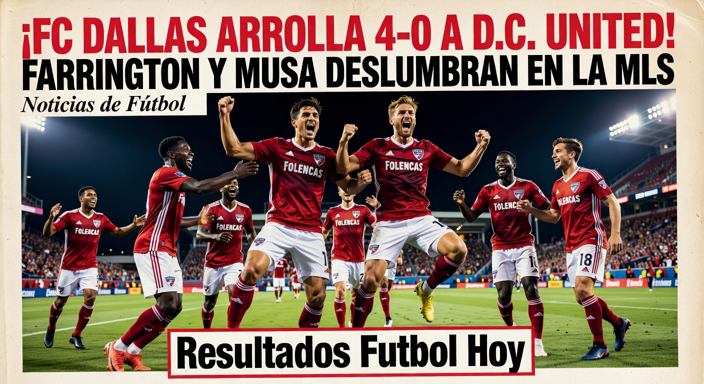 DC United 0-4 FC Dallas MLS