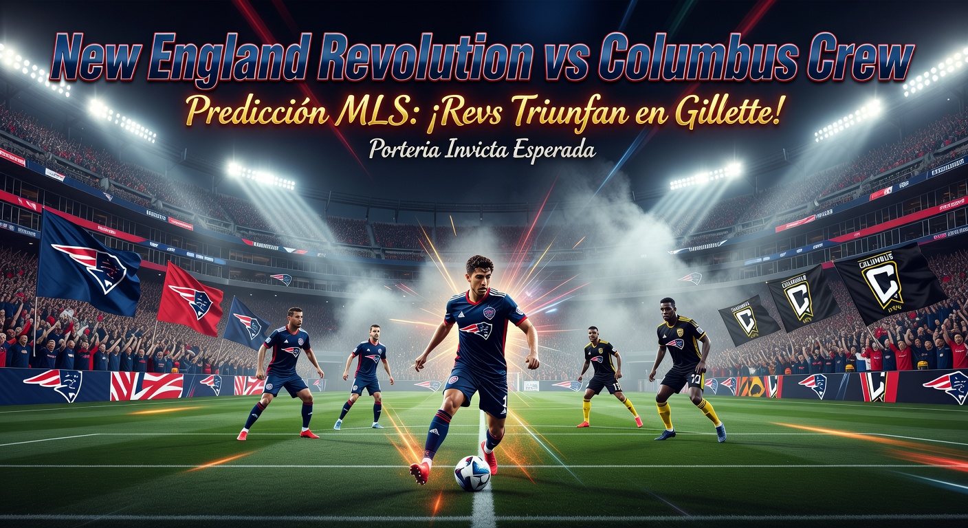 New England Revolution vs Columbus Crew Pronóstico / Prediction