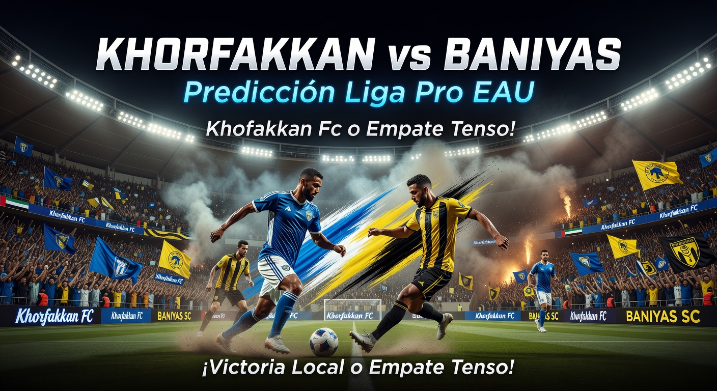 Khorfakkan vs Baniyas SC Pronóstico / Prediction