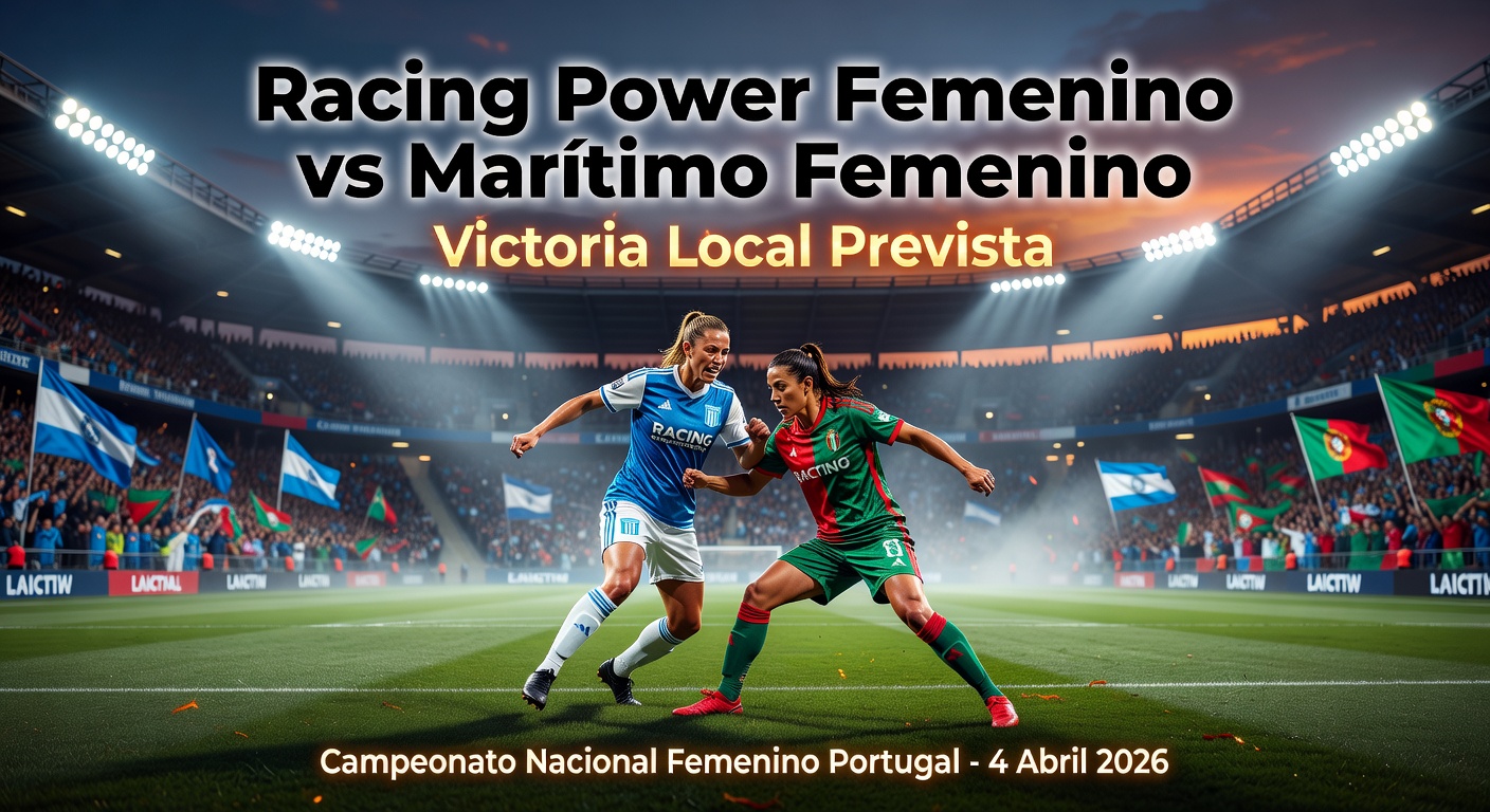 Racing Power W vs Marítimo W Pronóstico / Prediction