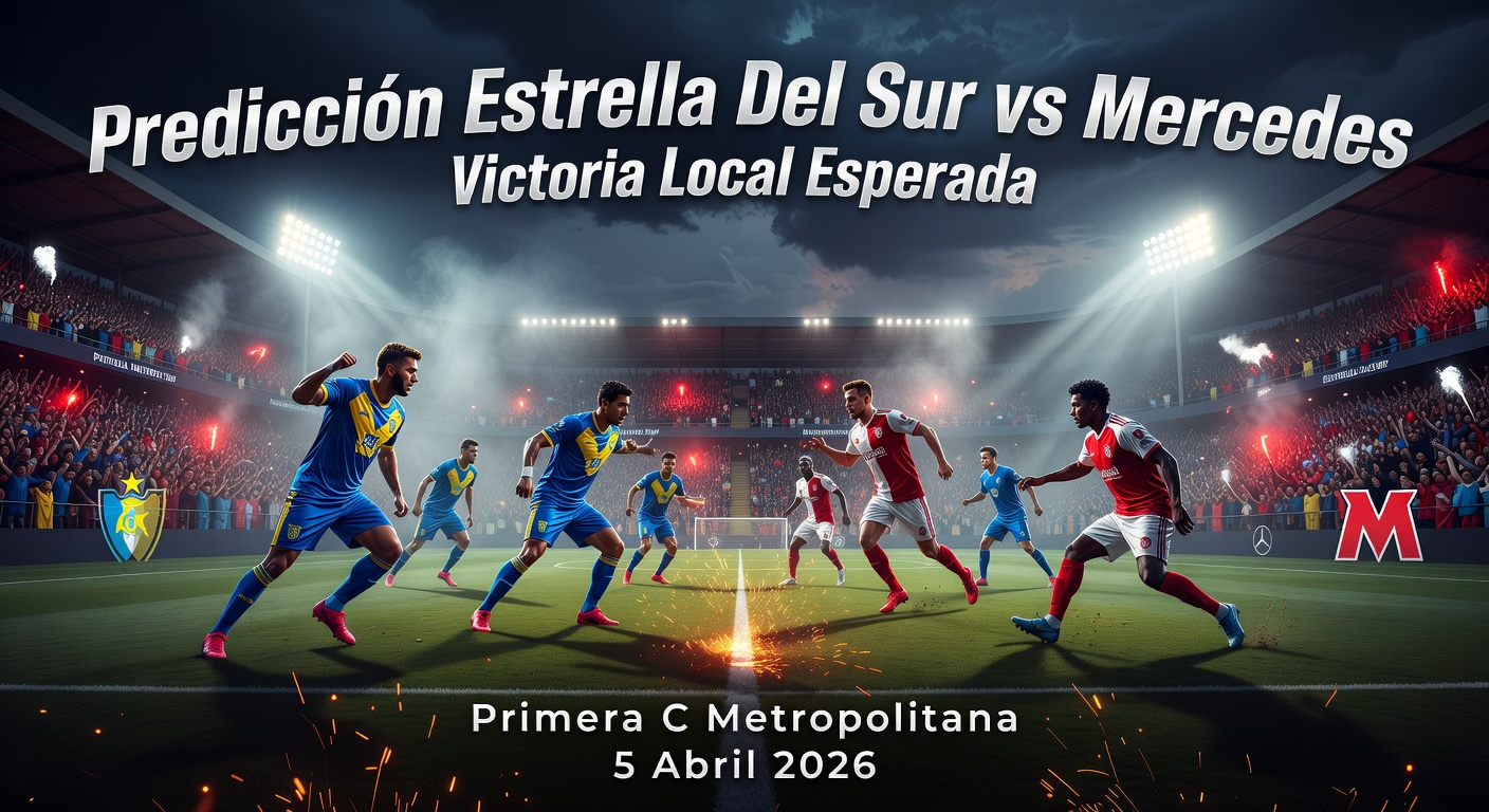 Estrella Del Sur vs Mercedes Pronóstico / Prediction